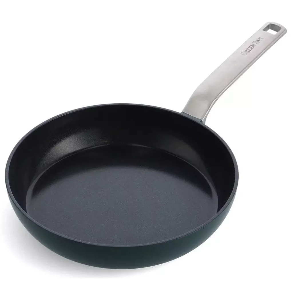 Сковорода GreenPan Evolution, 24 см з керамічним покриттям, темно-зелена (CC006390-001) - зображення 1