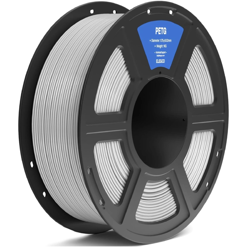Пластик для 3D-принтера ELEGOO PETG 1кг, 1.75мм, gray (50.203.0391) - picture 1