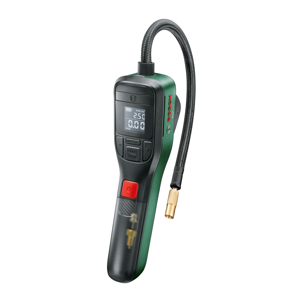 Автомобільний компресор Bosch EasyPump, 3.6V, 3Ah, 10.3 бар, 10 л/хв, 0.4кг (0.603.947.000) - изображение 2