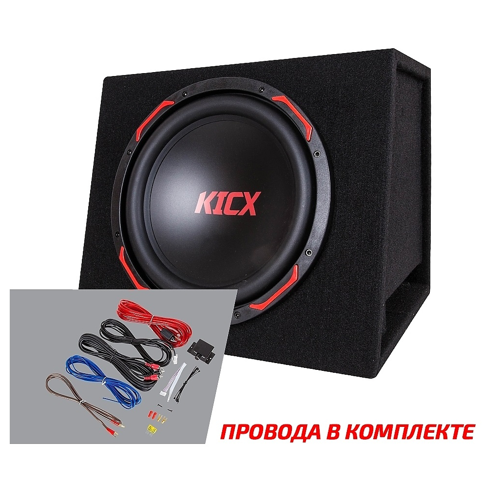Активний сабвуфер Kicx GT 310BPA - зображення 2