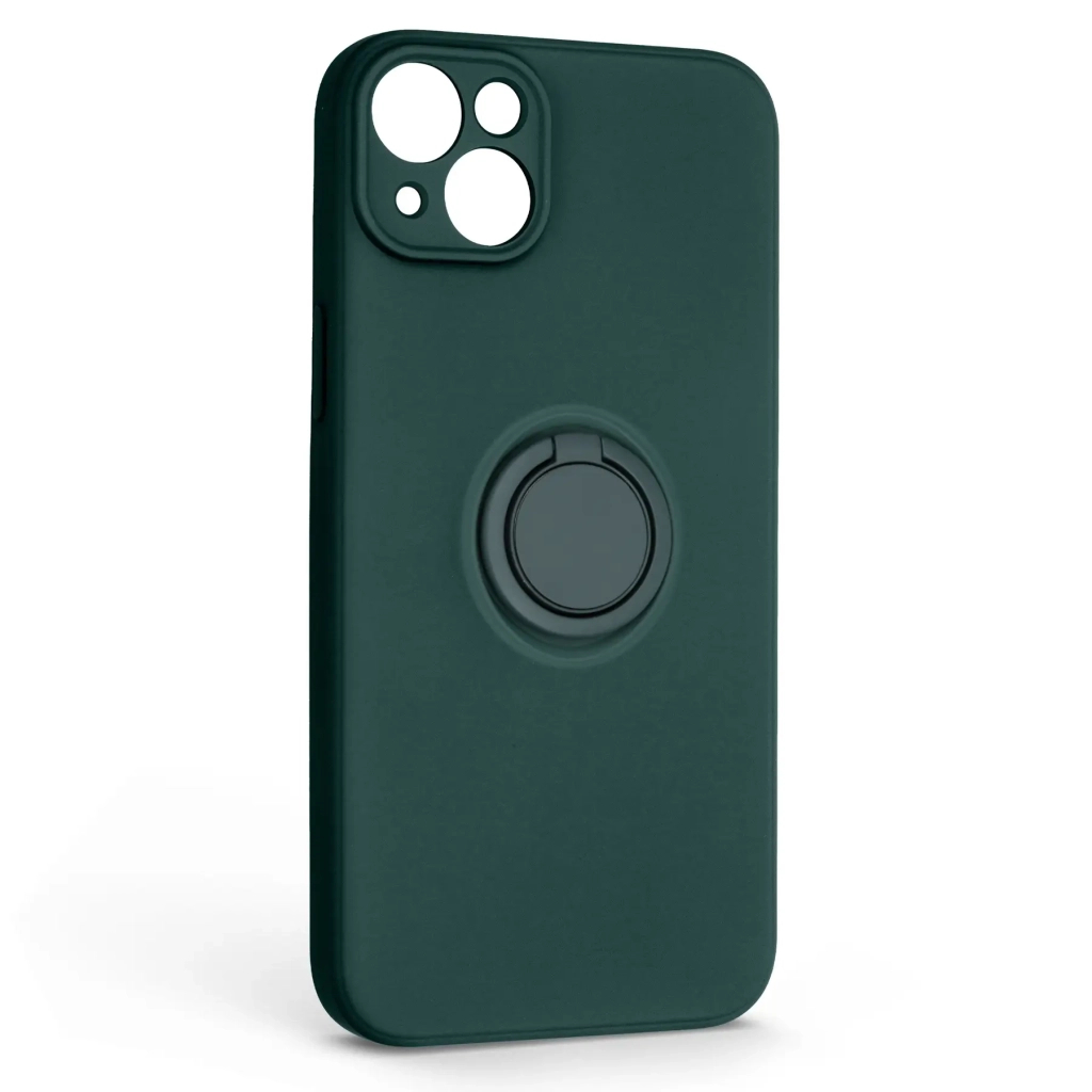 Чохол до мобільного телефона Armorstandart Icon Ring Apple iPhone 14 Plus Dark Green (ARM68702) - зображення 1