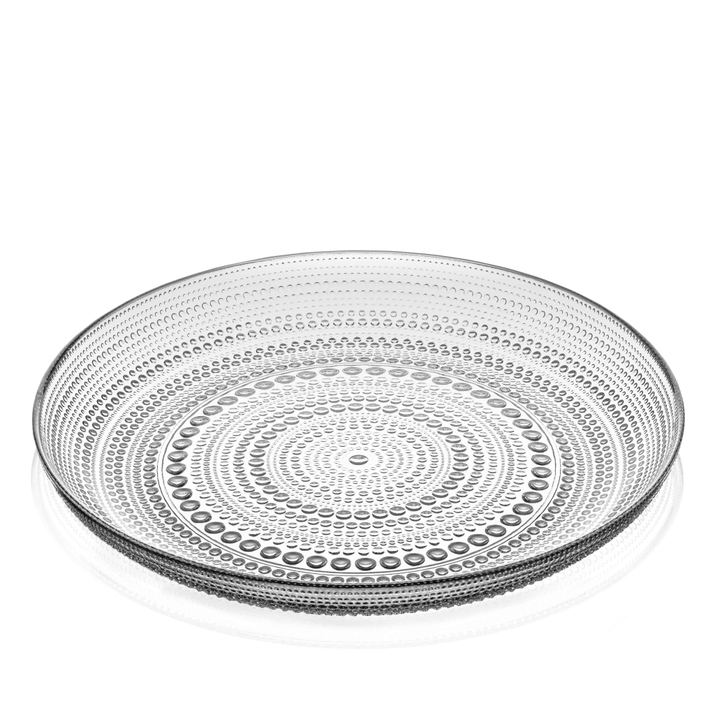 Тарілка Ardesto Verbena, 20.7см, скло, прозорий (AR5027) - зображення 3