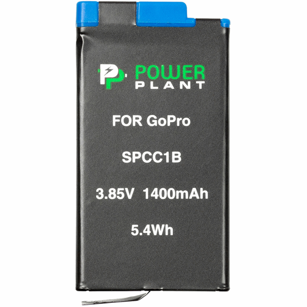 Акумулятор до фото/відео PowerPlant GoPro SPCC1B 1400mAh (декодирован) (CB970384) - зображення 1