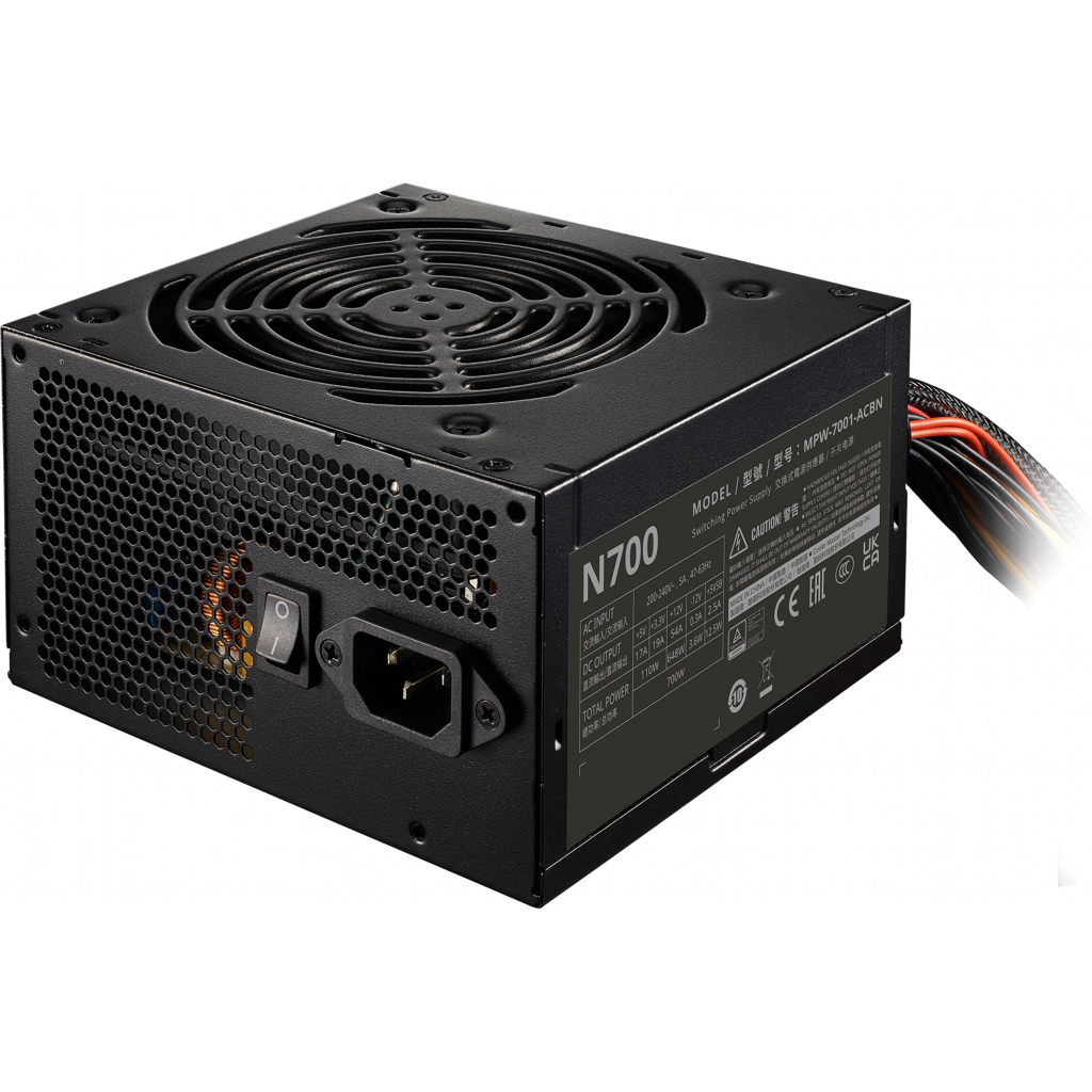 Блок живлення CoolerMaster 700W ELITE NEX N700 230V (MPW-7001-ACBN-BEU) - зображення 2