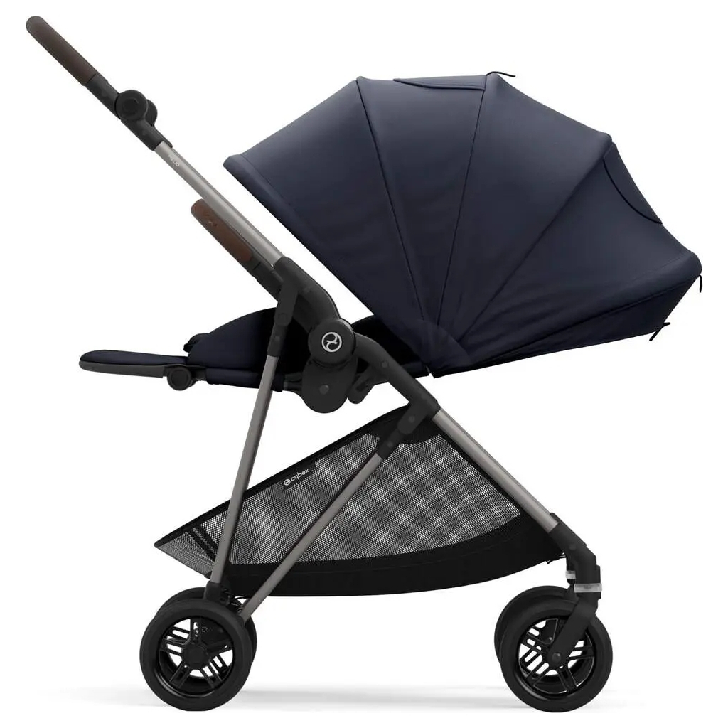 Коляска Cybex Melio Dark Blue З бампером (524000027) - зображення 6