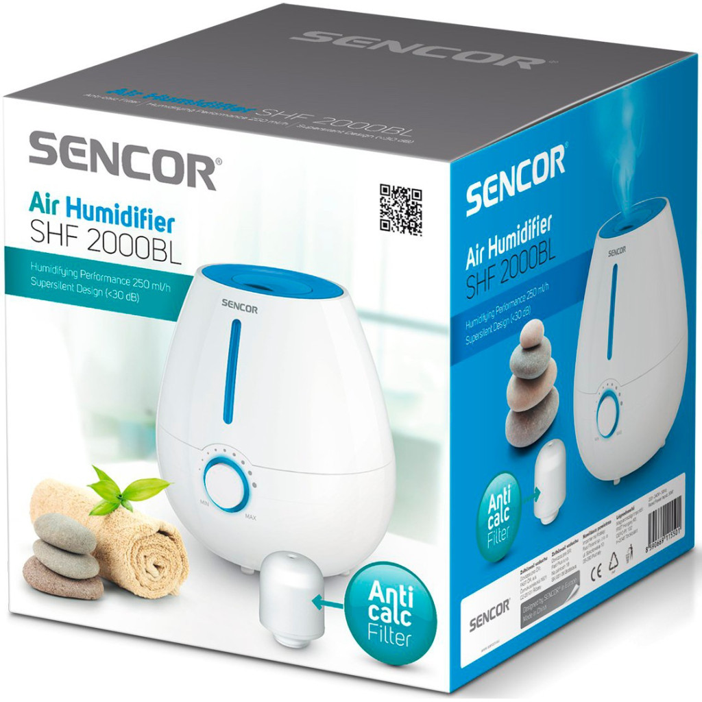 Зволожувач повітря Sencor SHF 2000 BL (SHF2000BL) - зображення 2