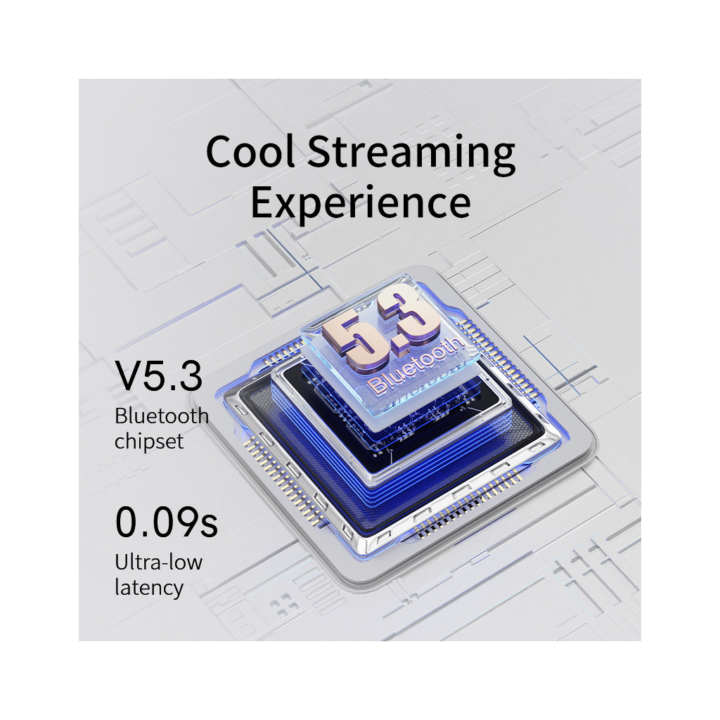 Навушники QCY Arc Buds Lite T27 Moon White (1033259) - зображення 3