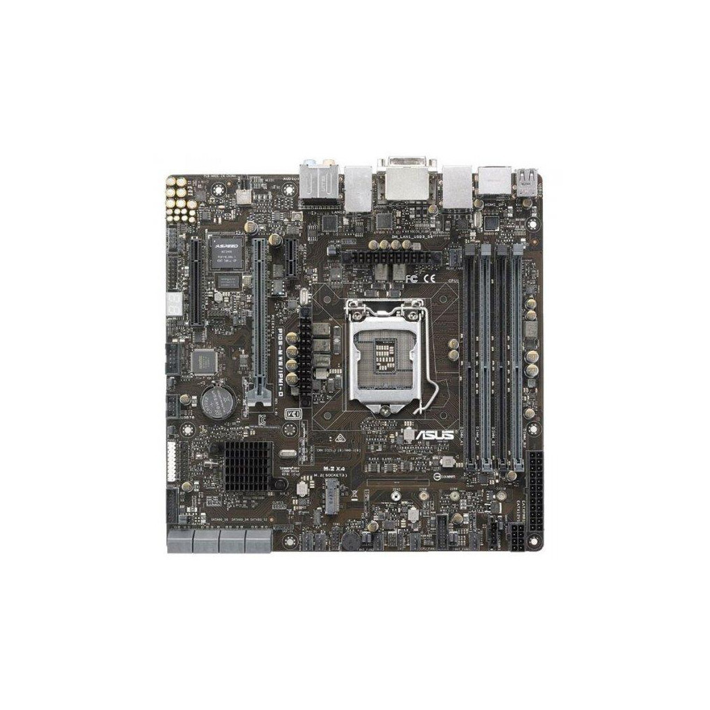 Серверна материнська плата ASUS P10S-M WS/IPMI-O - зображення 1