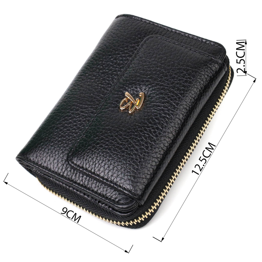 Гаманець Tony Bellucci З натуральної шкіри Чорний (22012) - зображення 3