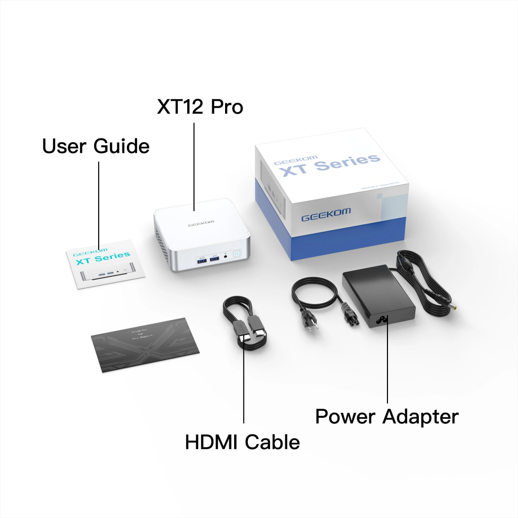 Комп'ютер GEEKOM Mini XT12 Pro / i9-12900H, 32G, SSD 1TB, WIN11 Pro (GMXT12i912900-321T-EU) - зображення 5