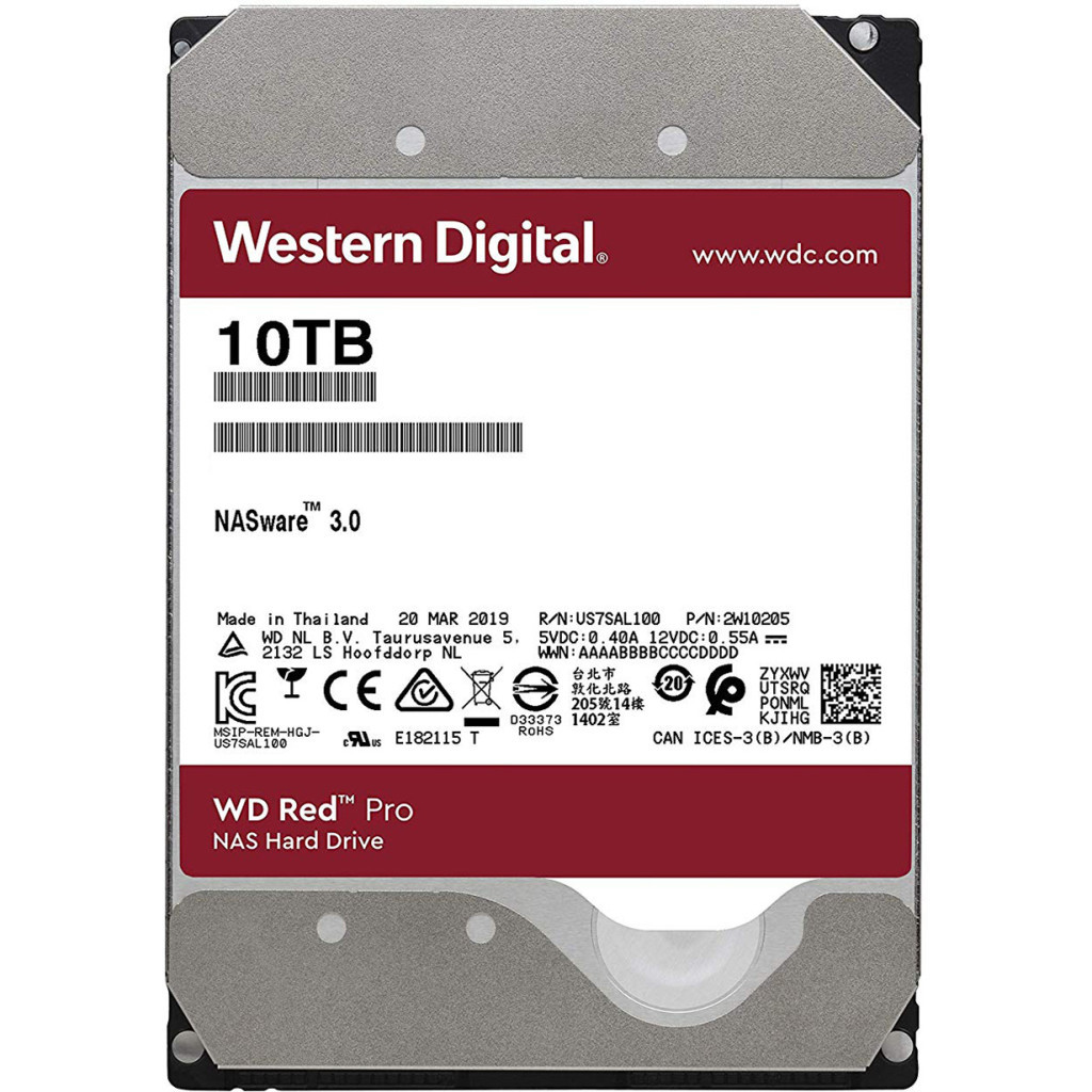 Жорсткий диск 3.5" 10TB WD (# WD102KFBX #) - зображення 1