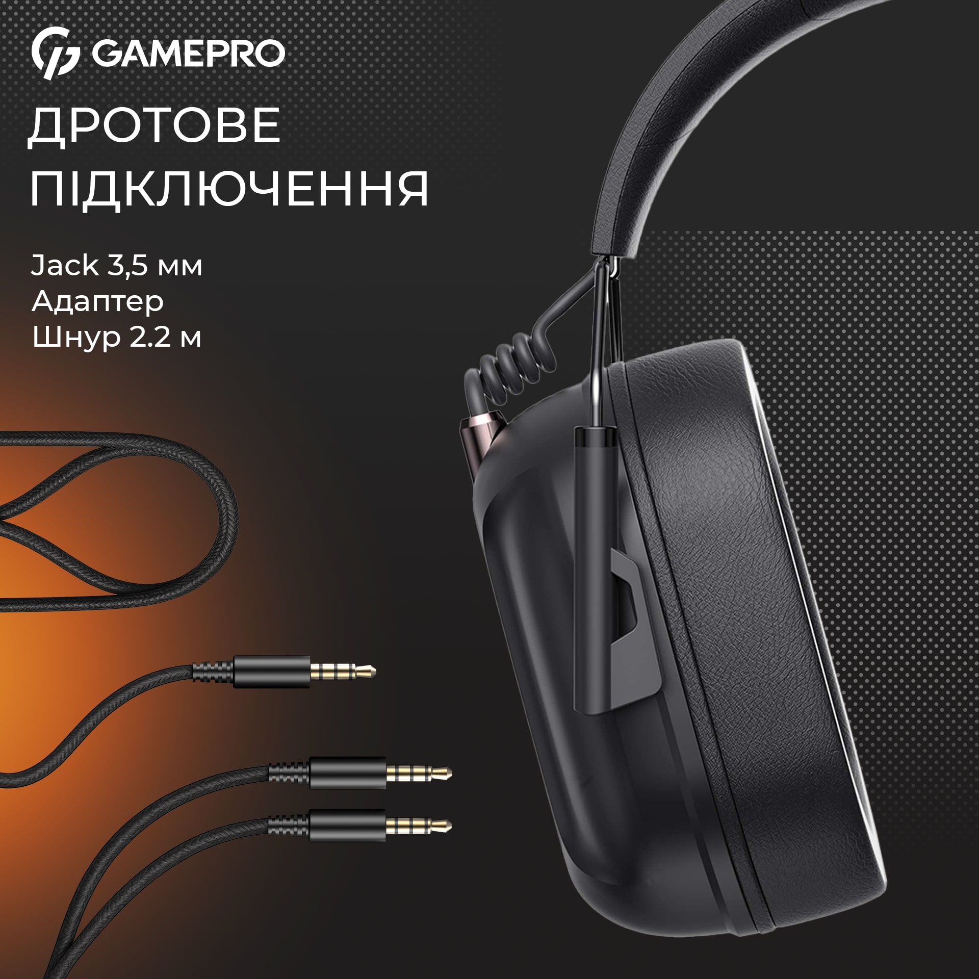 Гарнітура GamePro Genesis Hunter Black (HS1350B) - зображення 9