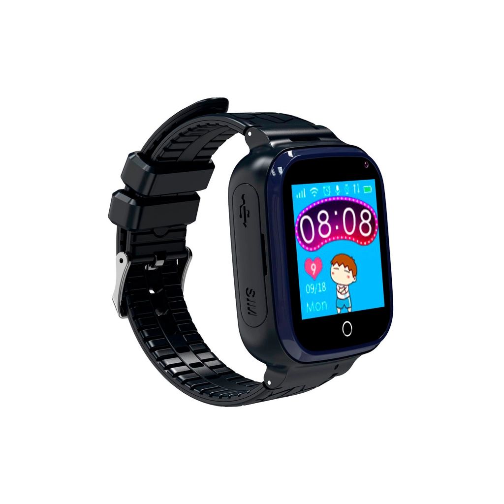 Смарт-годинник Gelius Pro GP-PK007 (Ocean) Black Kids smart watch with GPS tracker (Pro GP-PK007 (Ocean) Black) - зображення 2