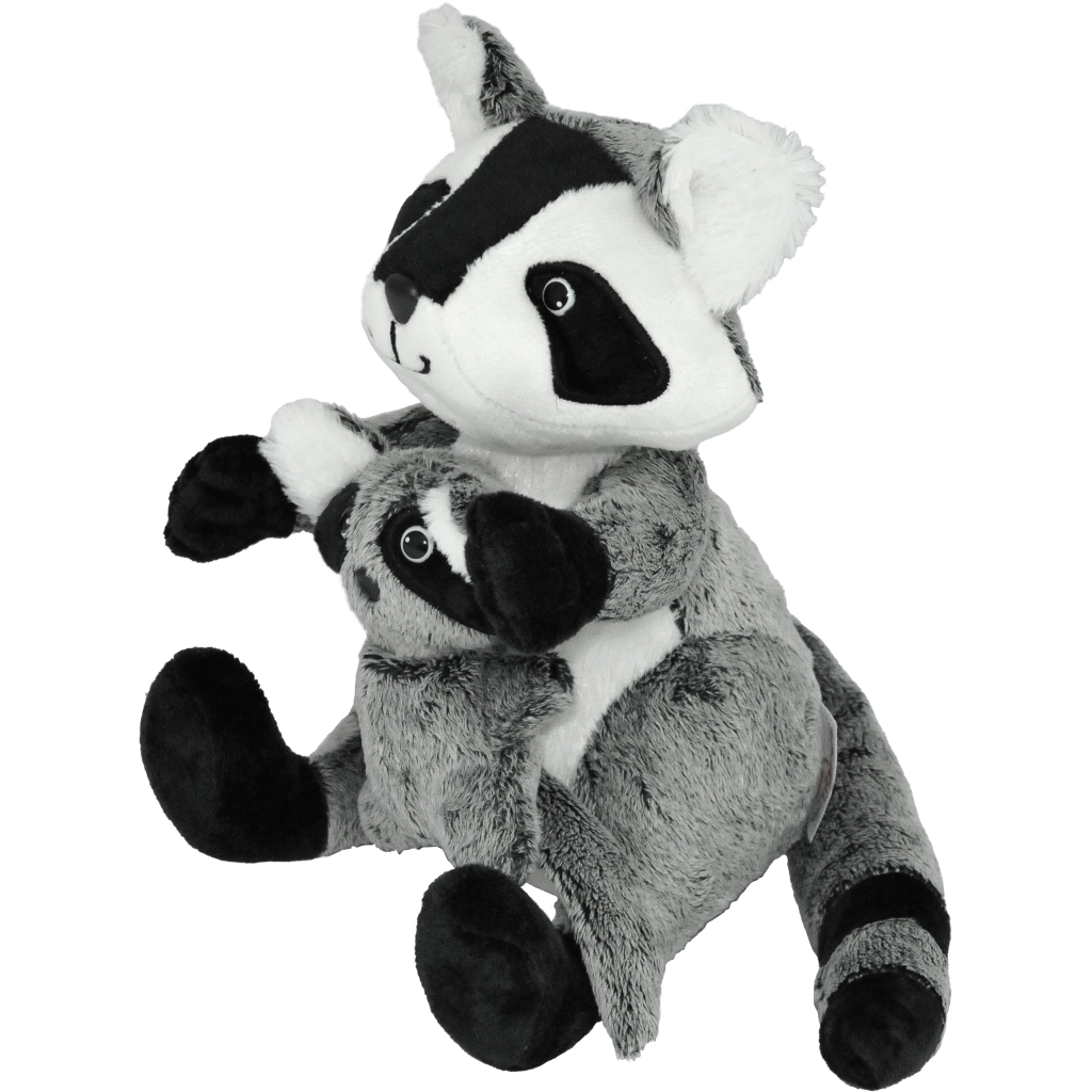 М'яка іграшка Tigres Єнот з дитинчам (ІГ-0144) - зображення 2