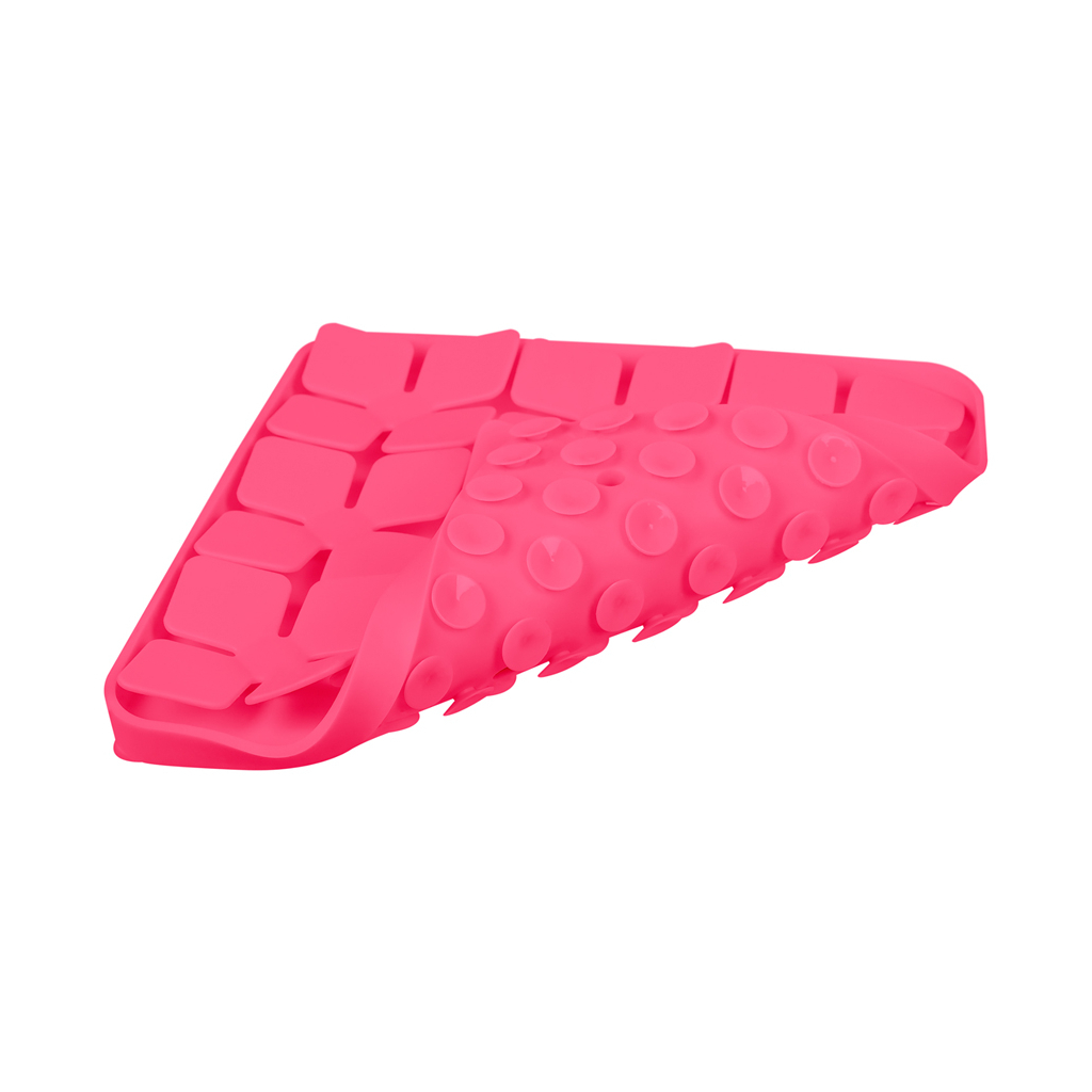 Універсальний посуд для тварин WAUDOG Silicone Килимок для пошуку корму 20х20х1.7 см рожевий (23517) - зображення 5