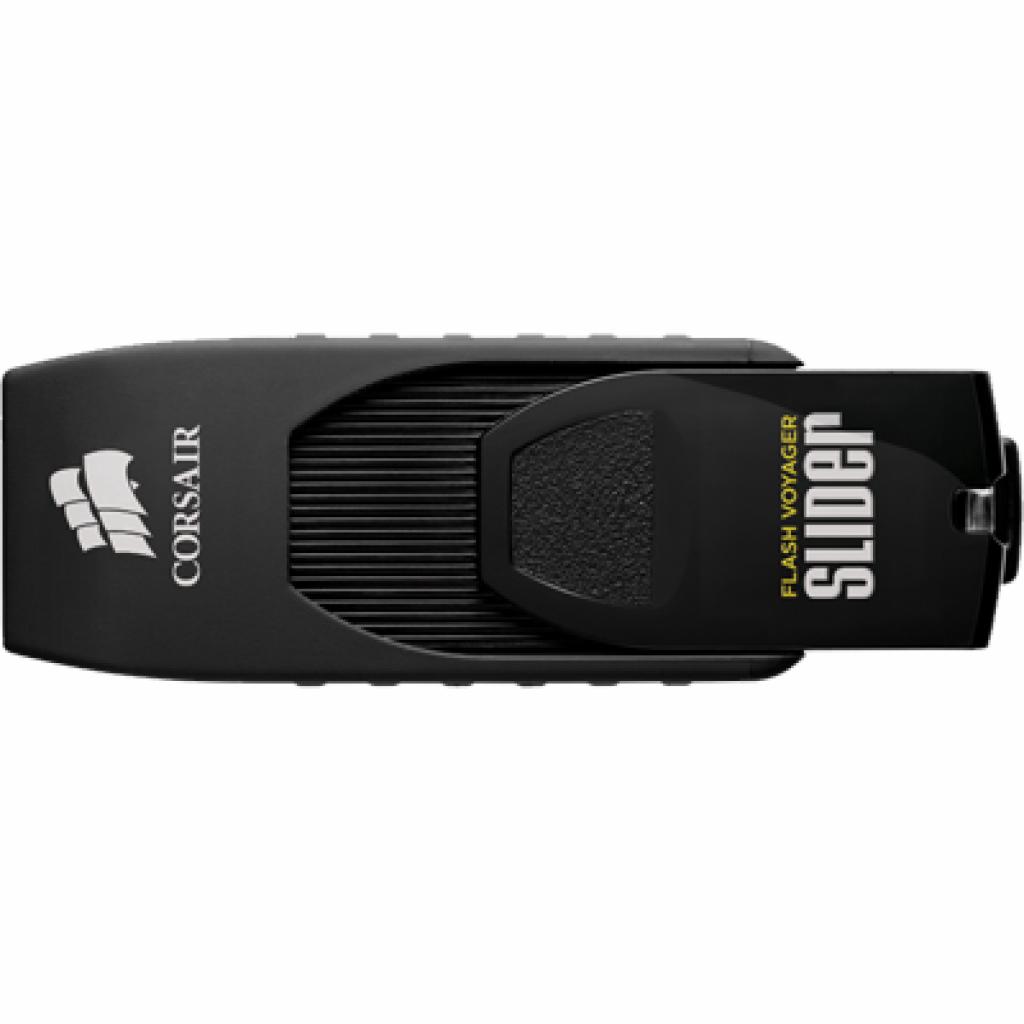 USB флеш накопичувач Corsair 16Gb Flash Voyager Slider USB 3.0 (CMFSL3B-16GB) - зображення 1
