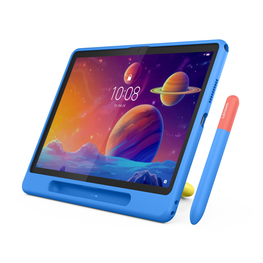 Планшет Lenovo Tab 4/128 LTE Luna Grey + Kids Bumper&Pen (ZAEJ0129UA) - зображення 5