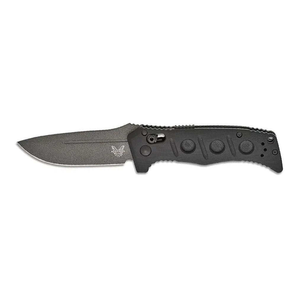 Ніж Benchmade Sibert Mini Auto Adamas Black (2730GY-1) - зображення 1
