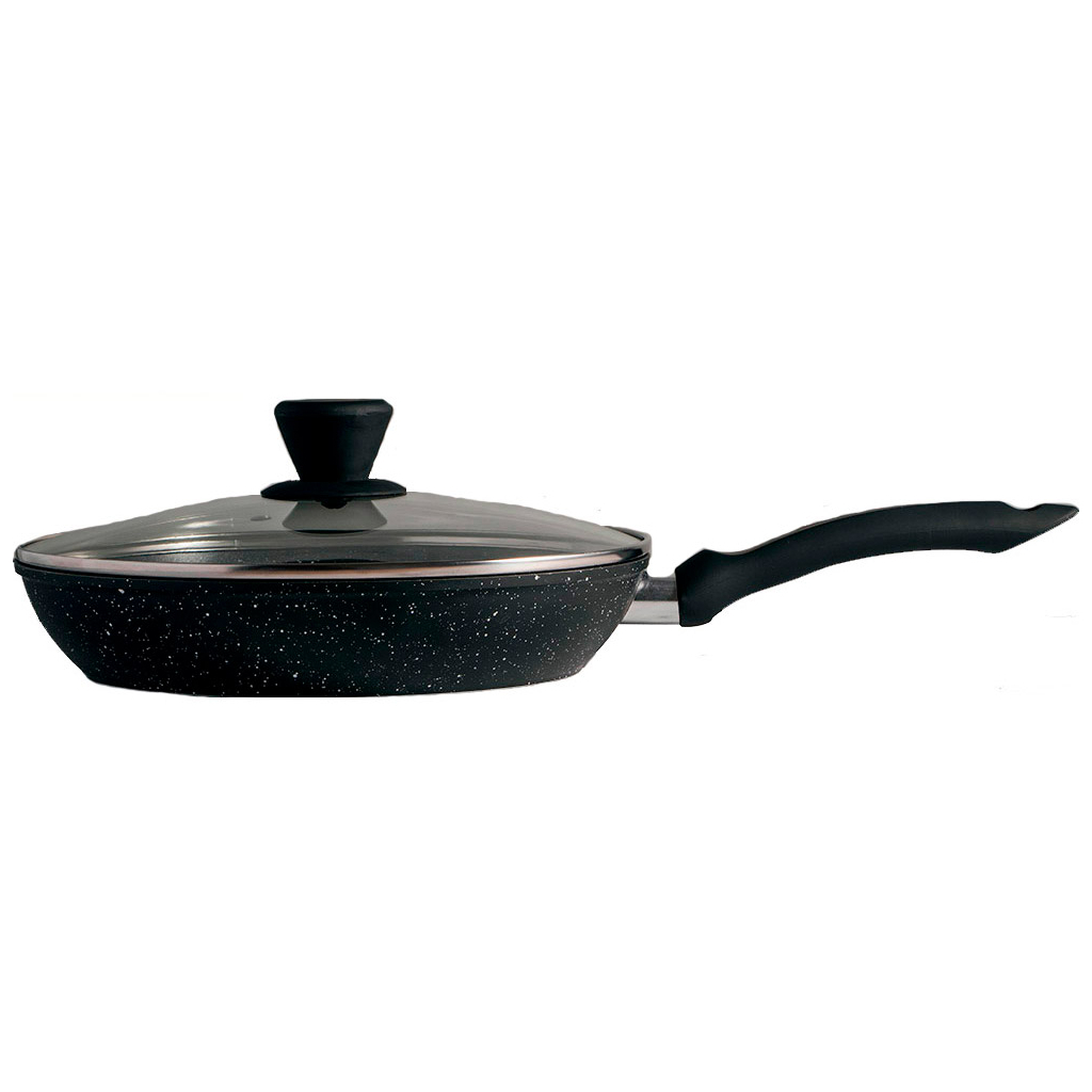 Сковорода Gusto Galaxy 24x4.5 cм + кришка GT-2307-24 (112196) - зображення 1