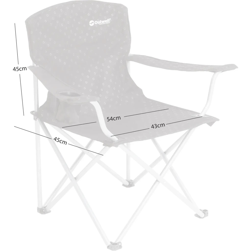 Крісло складане Outwell Catamarca Black (470325) (929843) - зображення 3