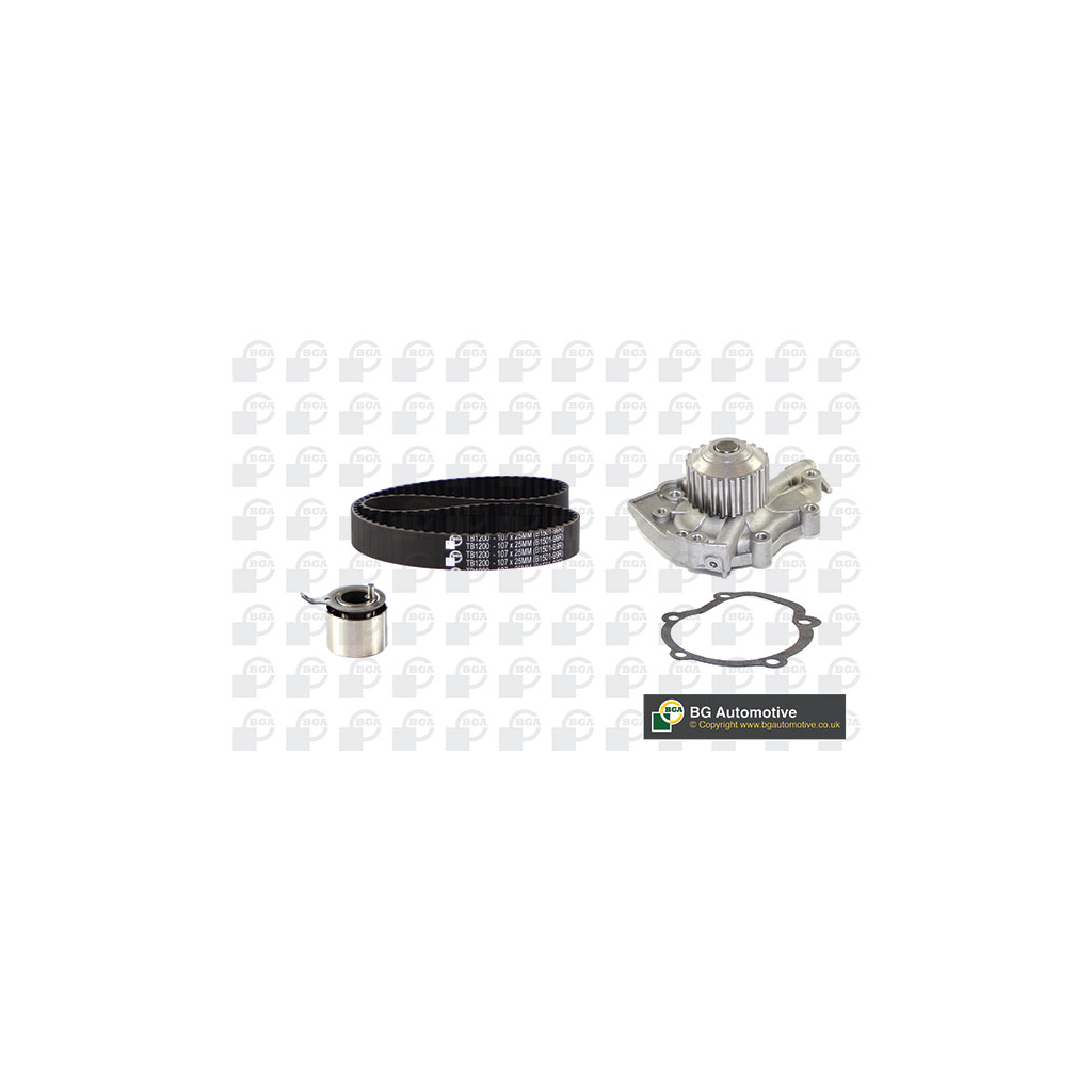 Комплект ременя ГРМ з помпой BGA TB1200CPK - зображення 1