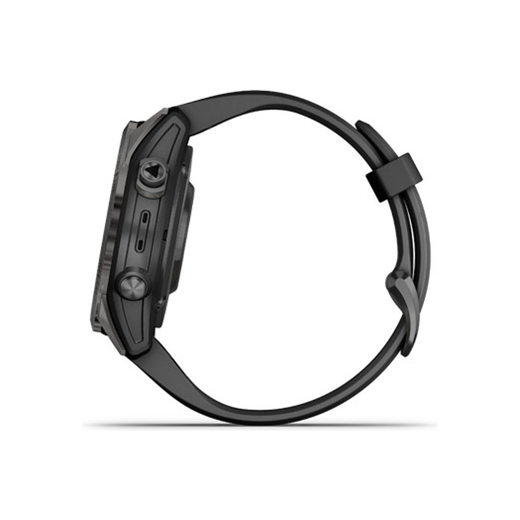 Смарт-годинник Garmin fenix 7S Pro Saph Solar, Carbon Gray Ti w/ Black Band, GPS (010-02776-11) - зображення 6