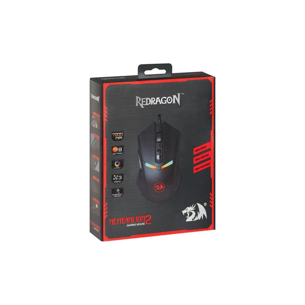 Мишка Redragon Nemeanlion 2 Black (70438) - зображення 8