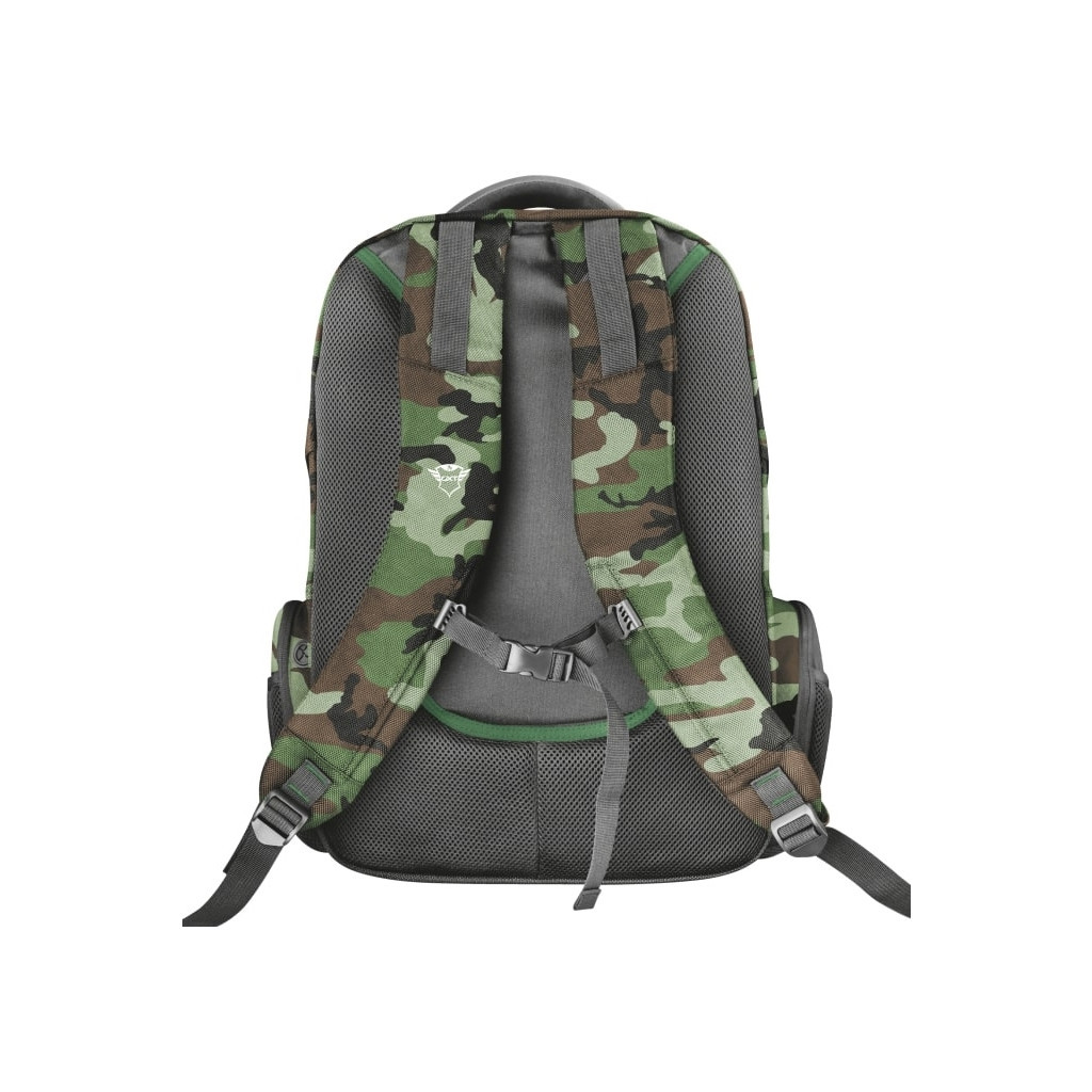 Рюкзак для ноутбука Trust 17.3" GXT 1250G Hunter Gaming, green camouflage (23868) - зображення 6