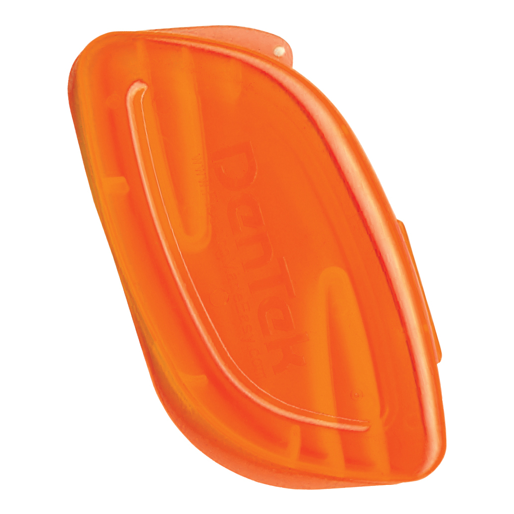 Флос-зубочистки DenTek 12 шт. + 2 футляри рожевий та помаранчевий (047701003473-pink-orange) - зображення 3