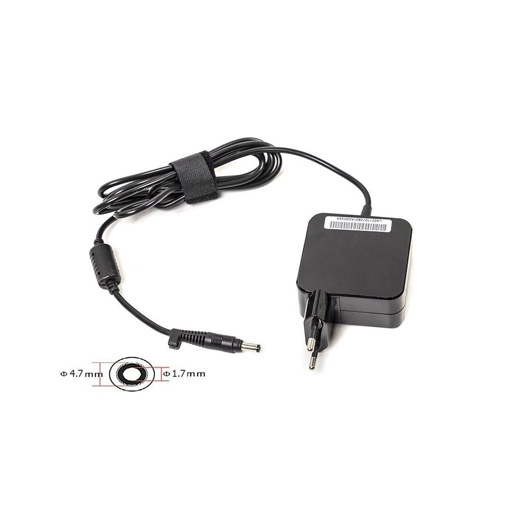 Блок живлення до ноутбуку PowerPlant ASUS 220V, 12V 36W 3A (4.7*1.7) wall mount (WM-AS36A4717) - зображення 1