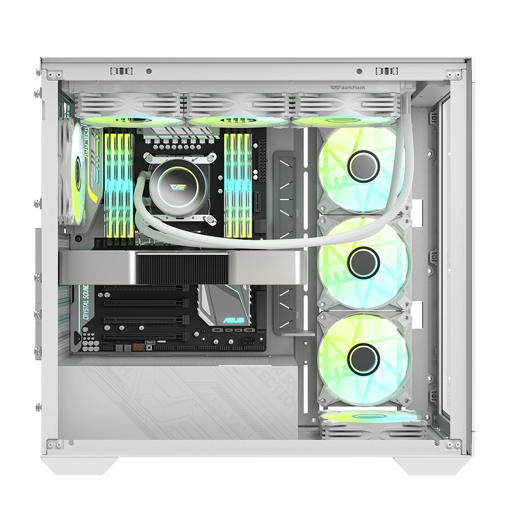 Корпус для ПК DARKFLASH DLX4000 WHITE - зображення 12
