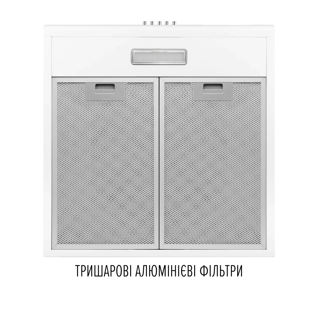 Витяжка кухонна Perfelli CLIO 6 DM BIANCO - зображення 6