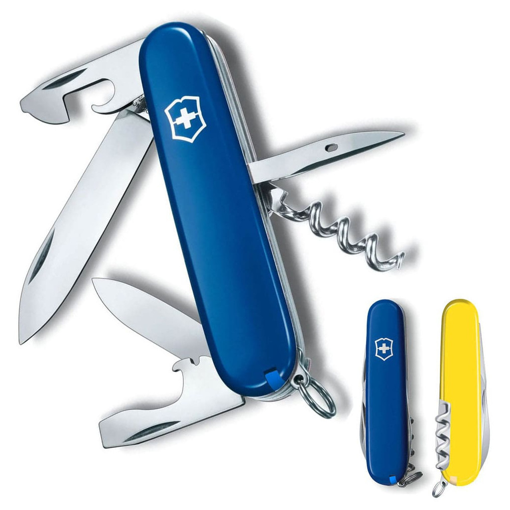 Ніж Victorinox Spartan Ukraine 91 мм Синьо-Жовтий (1.3603.2.8) - зображення 2