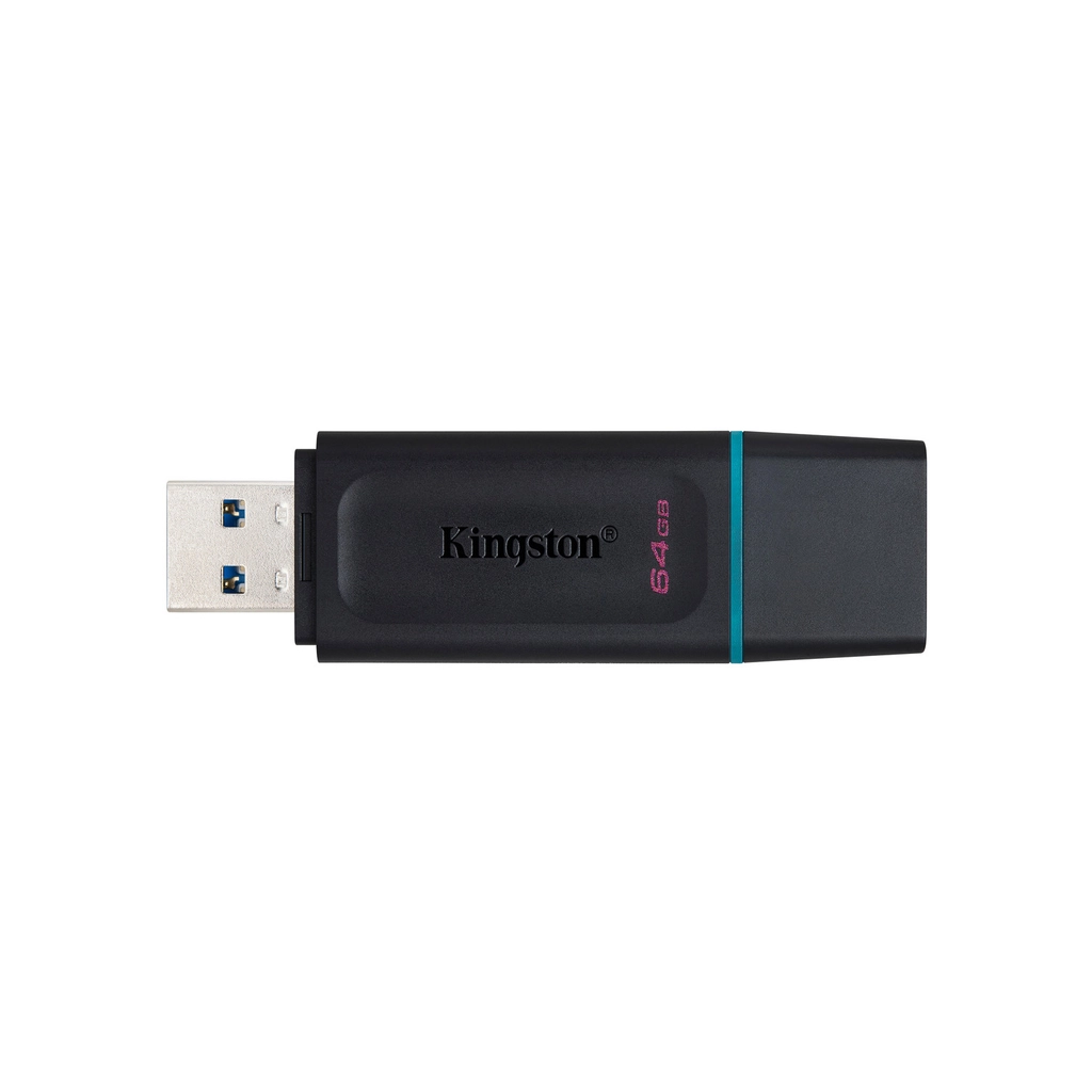 USB флеш накопичувач Kingston 2x64GB DT Exodia Black+Blue USB 3.2 (DTX/64GB-2P) - зображення 2