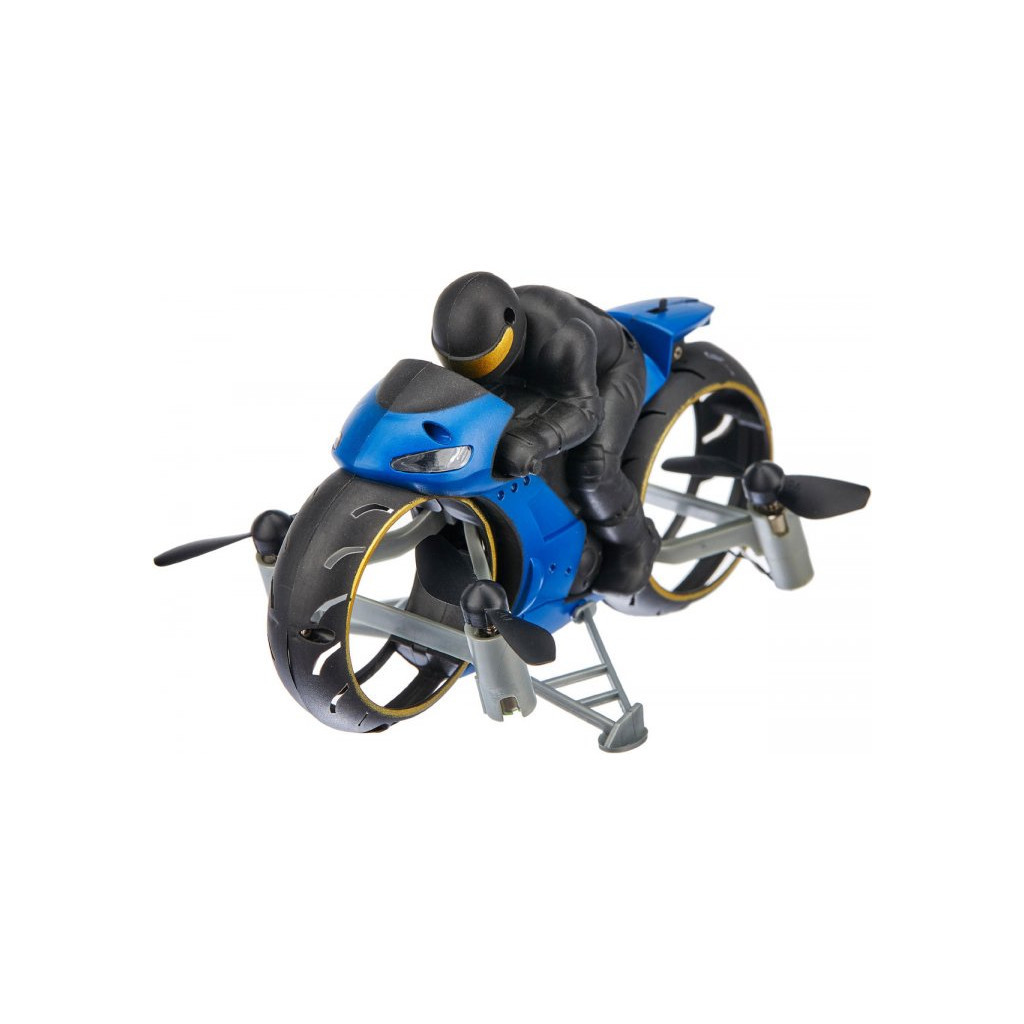 Радіокерована іграшка ZIPP Toys Квадрокоптер Flying Motorcycle Blue (RH818 blue) - зображення 4