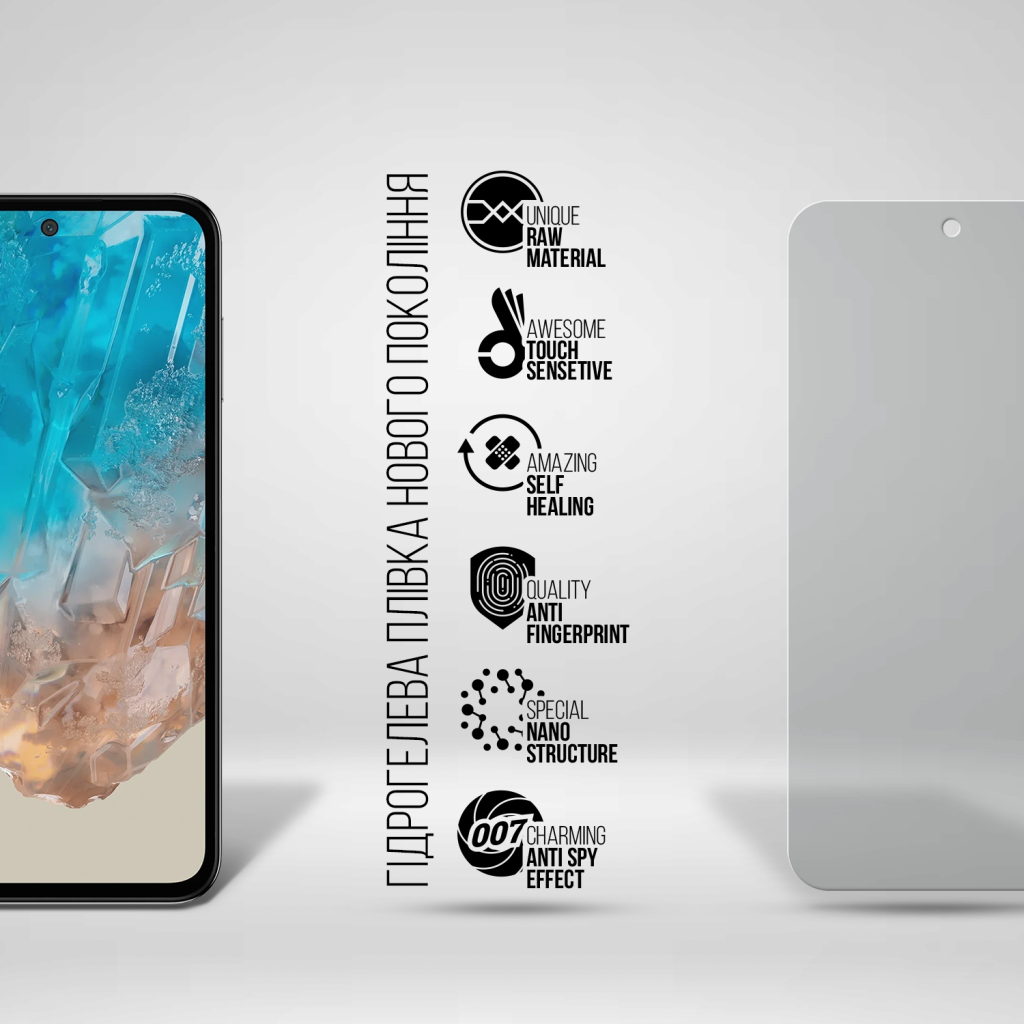 Плівка захисна Armorstandart Anti-spy Samsung M35 5G (M356) (ARM77923) - зображення 2