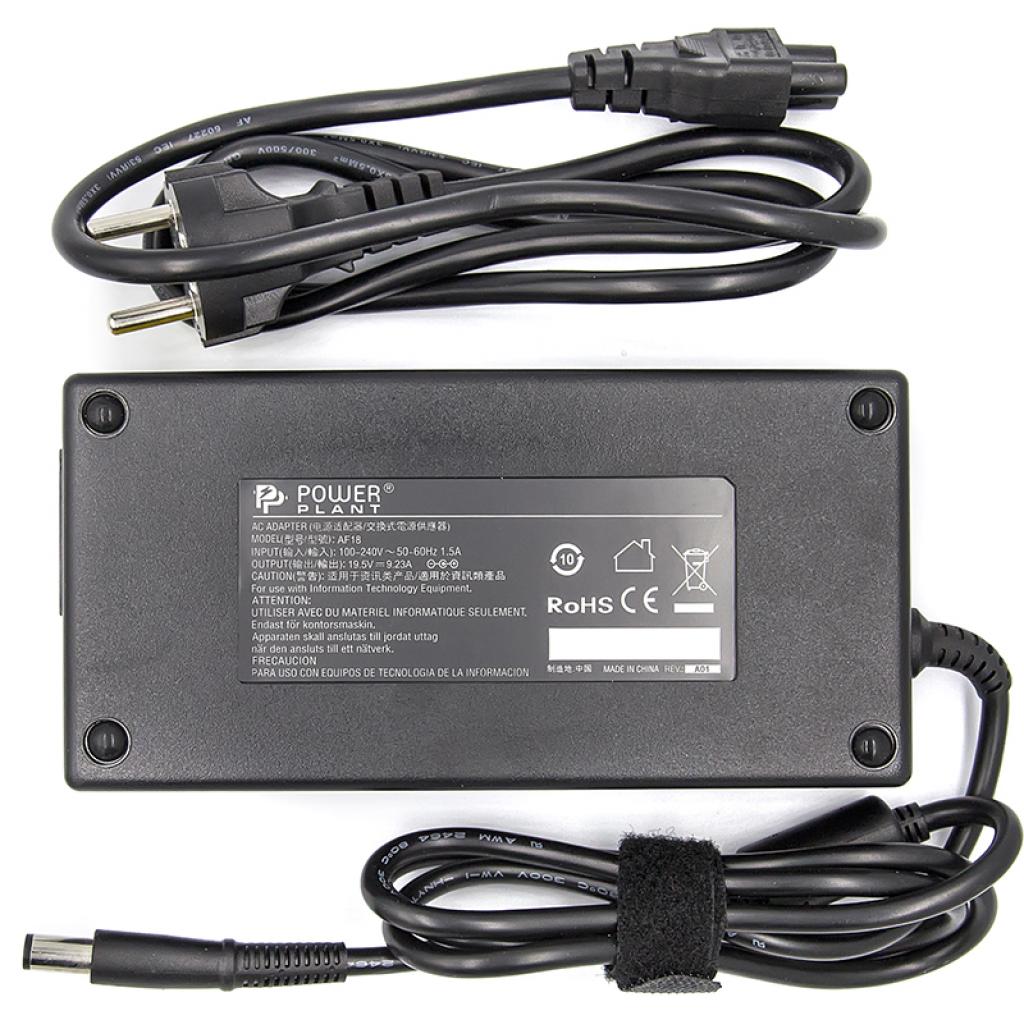Блок живлення до ноутбуку PowerPlant DELL 220V, 19.5V 180W 9.23A (7.4*5.0) (DL180G7450) - зображення 2