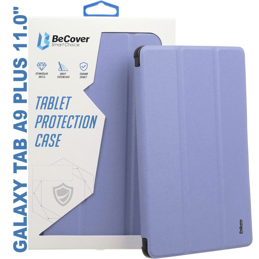 Чохол до планшета BeCover Soft Edge stylus holder Samsung Tab A9 Plus SM-X210/SM-X215/SM-X216 11.0" Purple (710371) - зображення 1