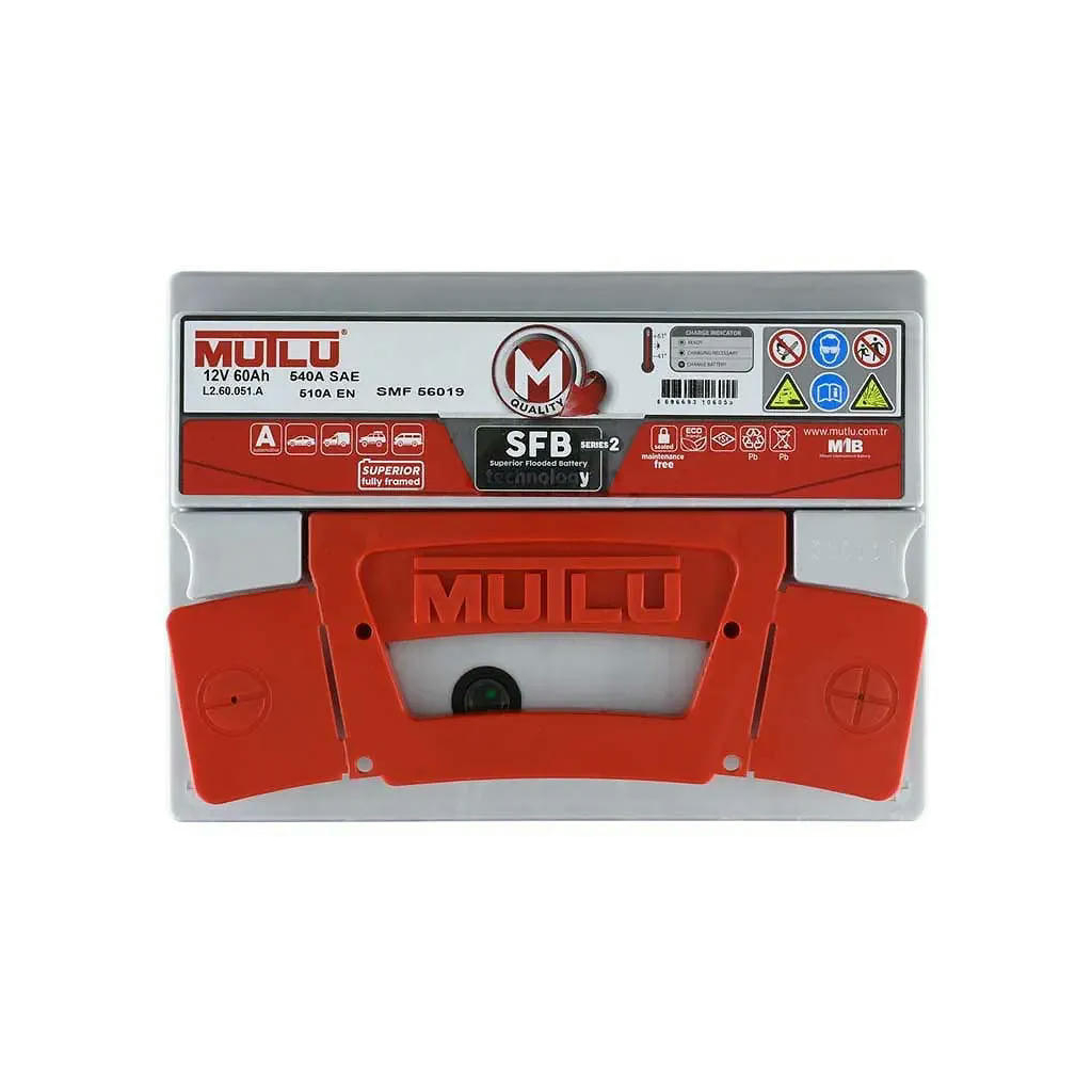 Акумулятор автомобільний MUTLU 6СТ-60 (0) SFB L2.60.051.A - зображення 2