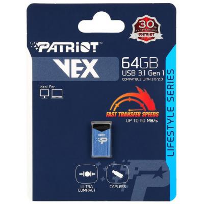 USB флеш накопичувач Patriot 64GB Vex USB 3.1 (PSF64GVEX3USB) - зображення 5