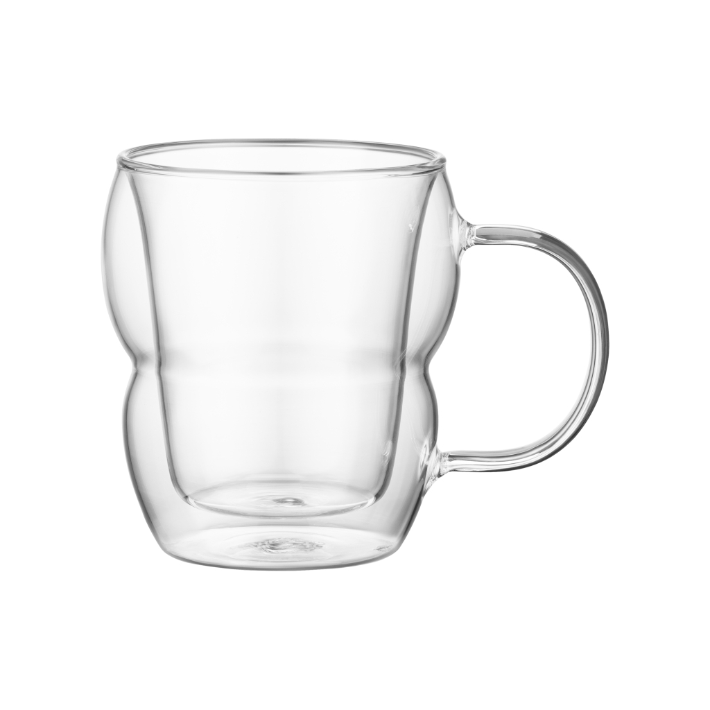 Чашка Ardesto 350мл, боросилікатне скло, прозора (AR2635MP) - зображення 4