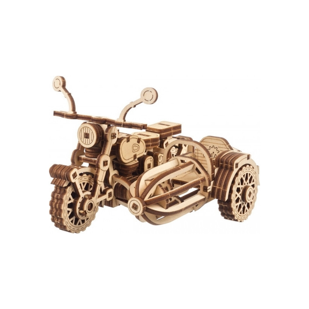 Конструктор Ugears Літаючий мотоцикл Геґріда з коляскою (6337518) - зображення 2