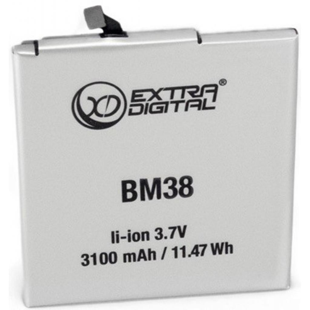 Акумуляторна батарея Extradigital Xiaomi Mi4s (BM38) 3100 mAh (BMX6450) - зображення 1