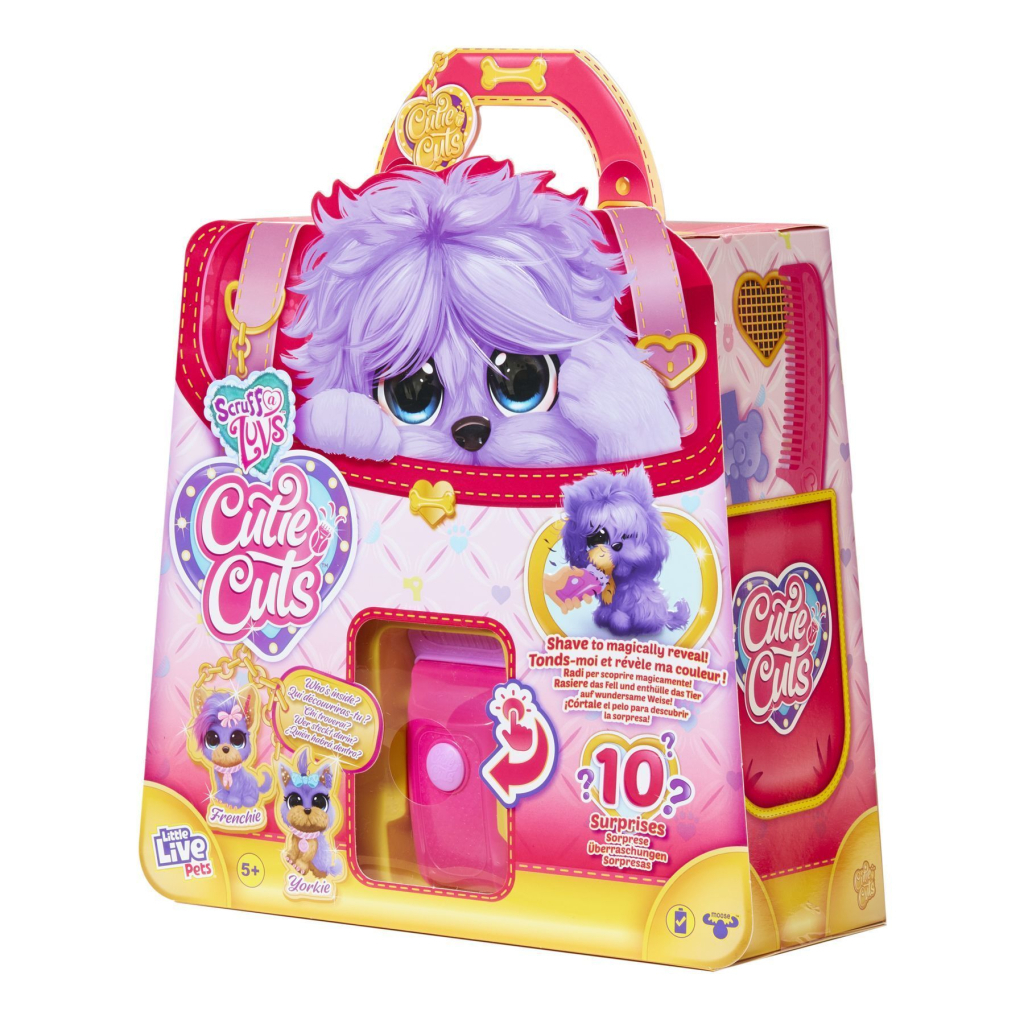 М'яка іграшка Moose Няшка-потеряшка Грумінг салон лілова (30147) - зображення 5