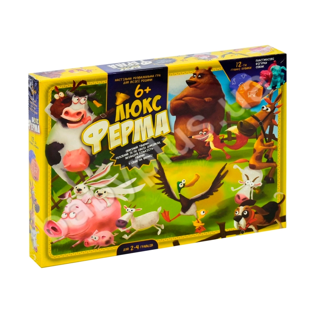 Настільна гра Danko Toys Ферма Люкс (укр.) (G-FL-01-02) - зображення 1