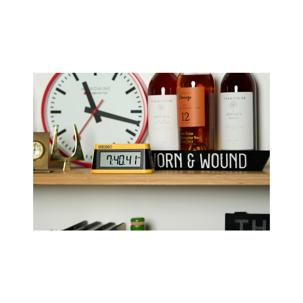 Настільний годинник Seiko будильник (QHL091Y) - зображення 10