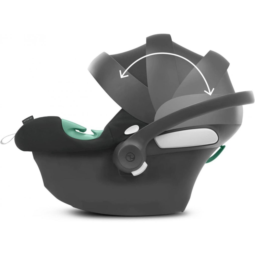 Автокрісло Cybex Aton B2 i-Size / Volcano Black black (521003589) - зображення 7
