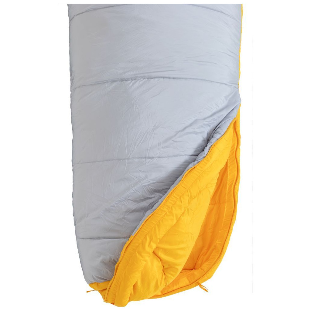 Спальний мішок Turbat Nox пуховий 400 grey/cheddar orange 185 см (012.005.0394) - зображення 5