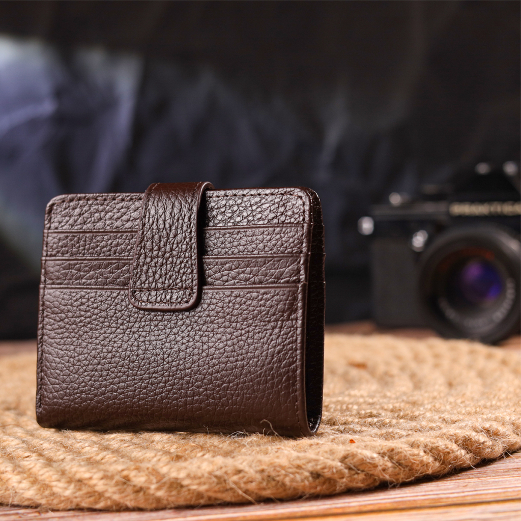 Гаманець Canpellini З натуральної шкіри Коричневий (21686) - зображення 9