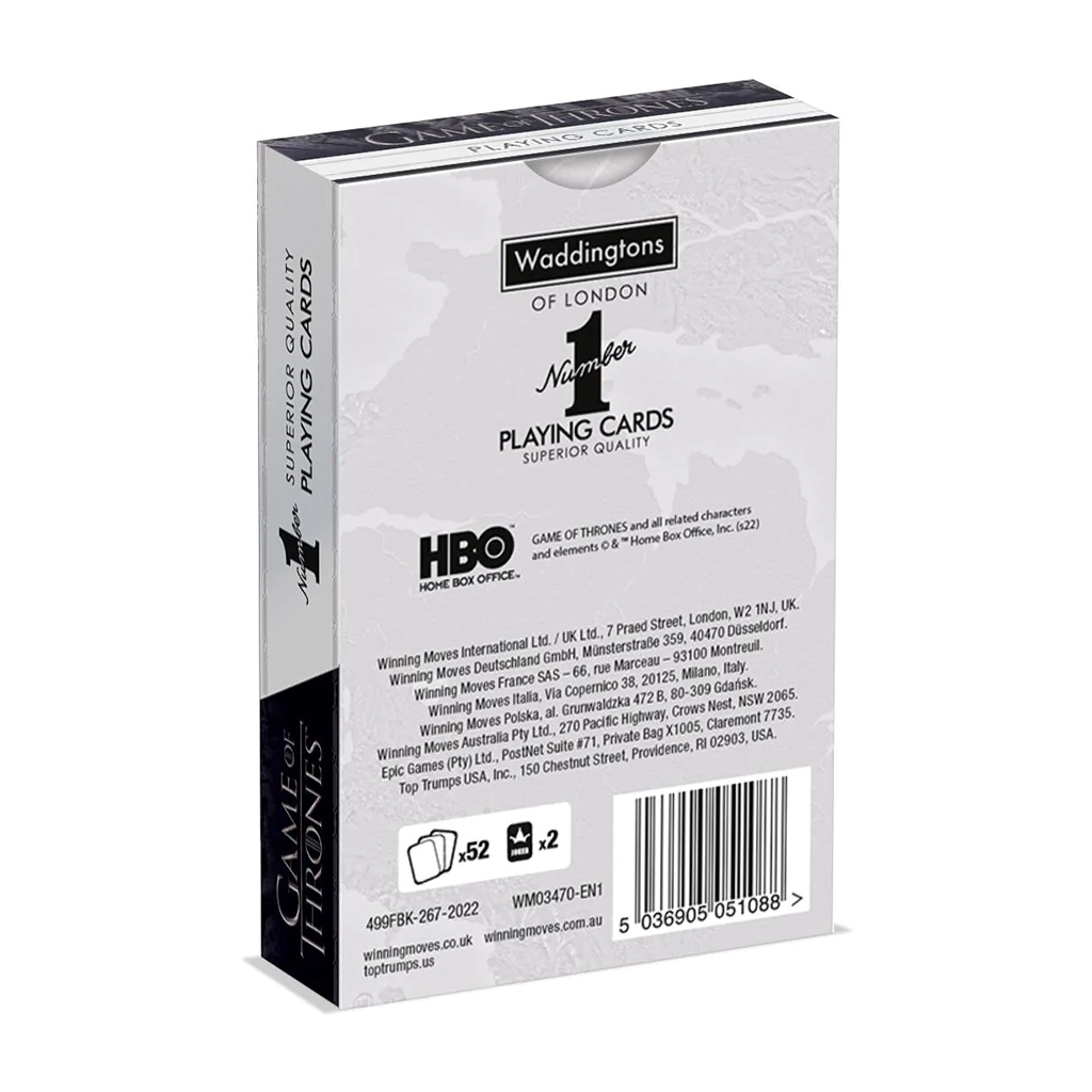 Гральні карти Winning Moves Game Of Thrones Waddingtons No.1 (WM03470-EN1-12) - зображення 6